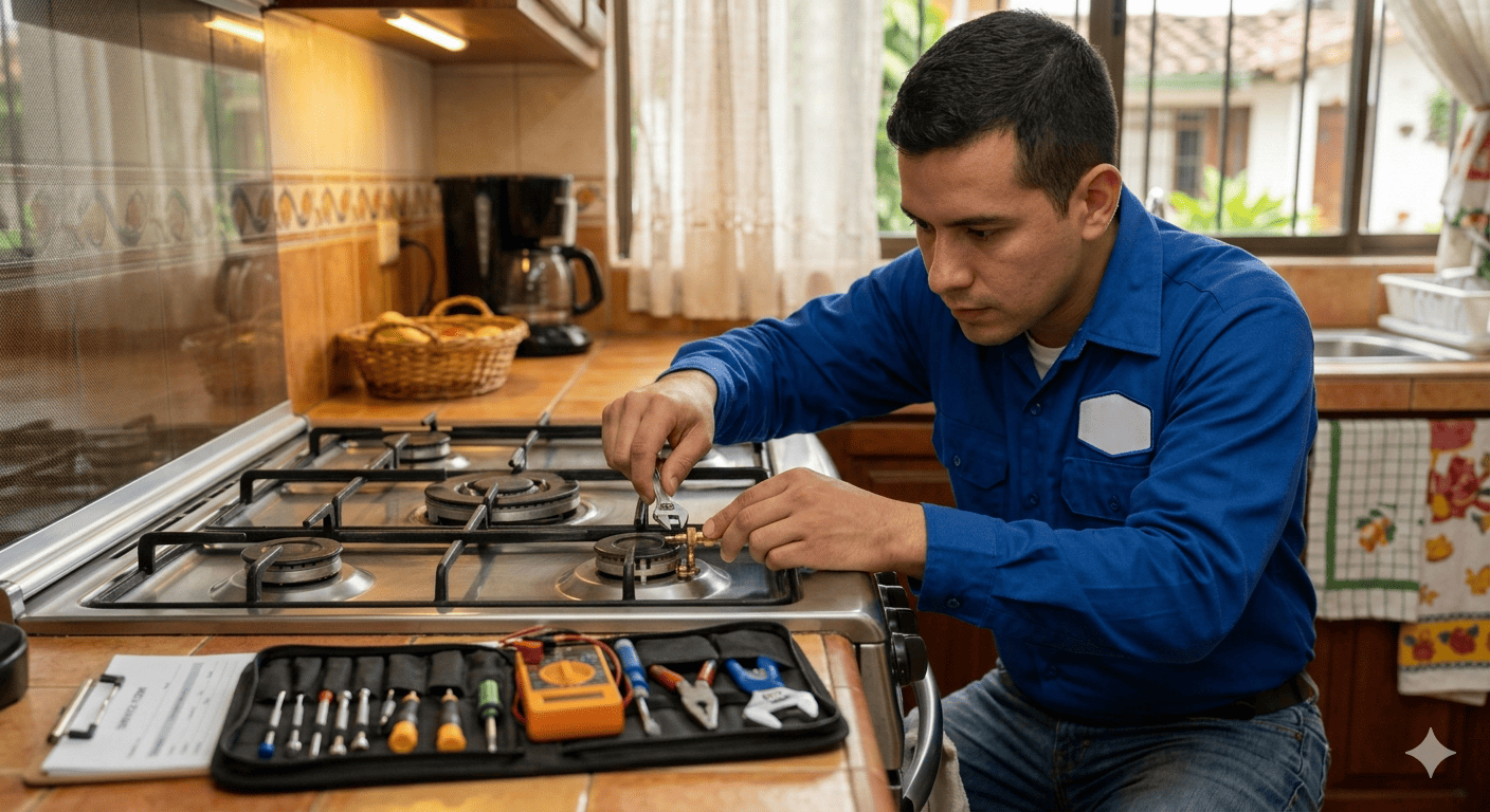 Reparación de estufas en Cali a domicilio